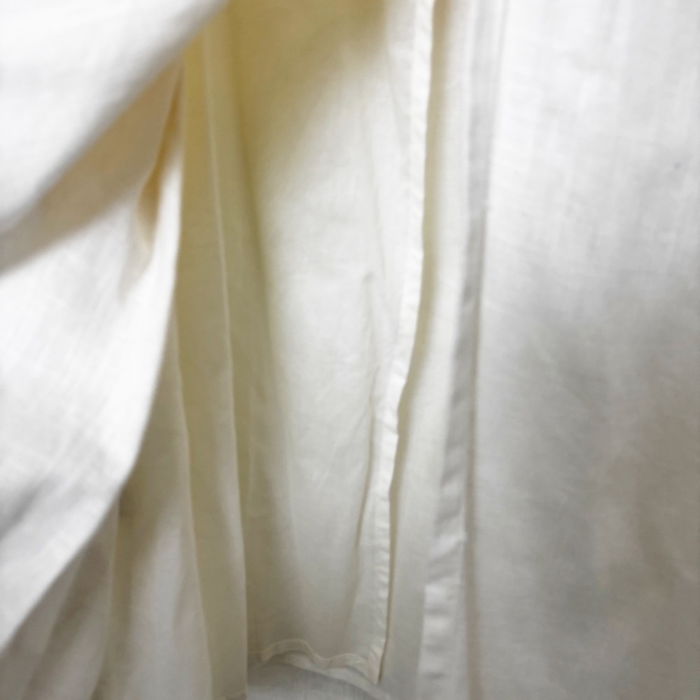 Anthropologie Porridge Ivory Ruffle Long Sleeve Dress - Picture 10 of 13